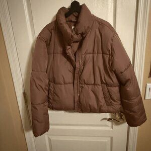 Old Navy Maroon Puffer